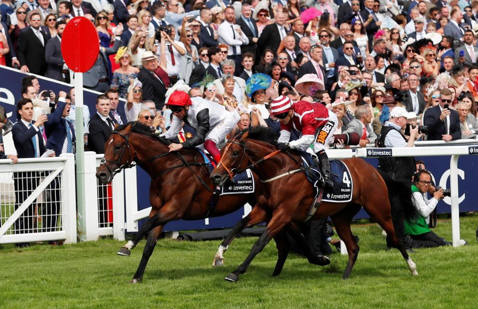 Cracksman just gets up to beat Salouen