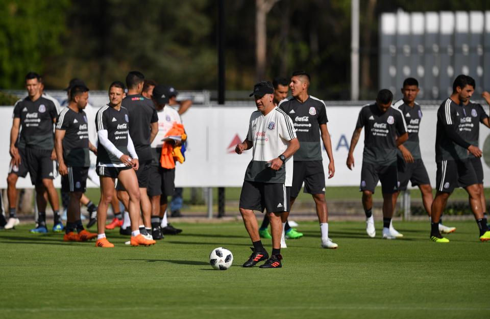  Juan Carlos Osorio's team have been drawn against Germany, South Korea and Sweden