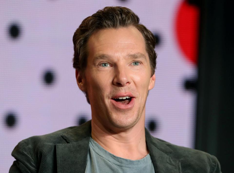  Sherlock star Benedict Cumberbatch said 'I'm no hero' after saving a Deliveroo biker from a gang