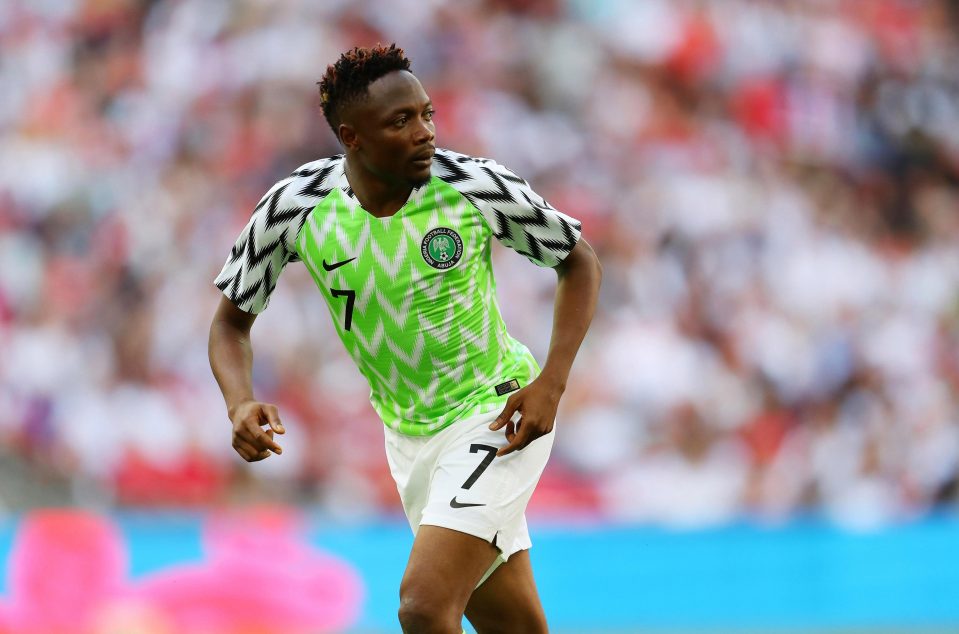  Musa is currently in Russia at the moment, playing for Nigeria at the World Cup