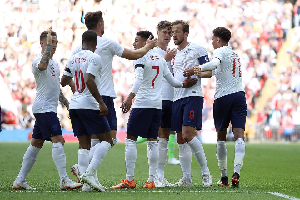 England's World Cup starts on Monday, June 18 against Tunisia in Russia