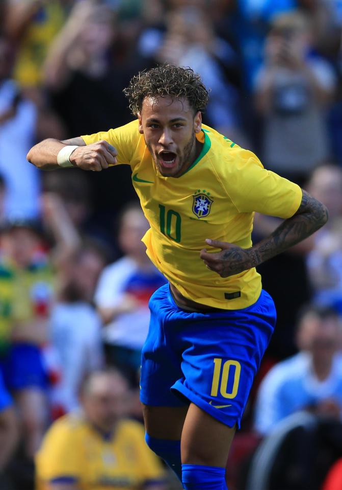  Neymar is the latest star from the Samba nation