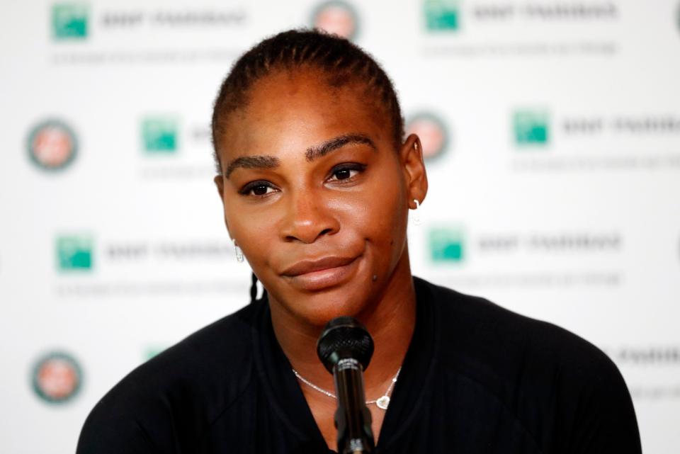  Serena Williams dropped out of the top 100 in 2018 after missing much of the season to give birth to her daughter