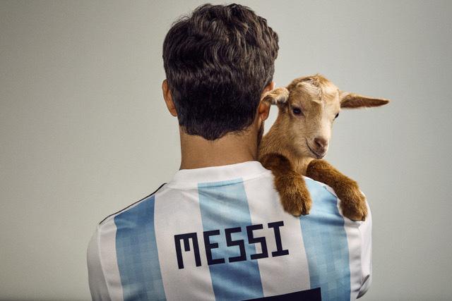  Many speculated the goatee to be a GOAT jibe at Lionel Messi's expense