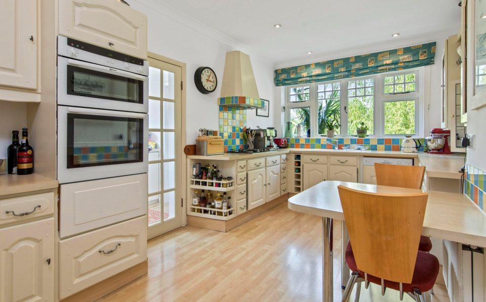  The home boasts a lavish sitting room, kitchen-breakfast room and an open plan dining room