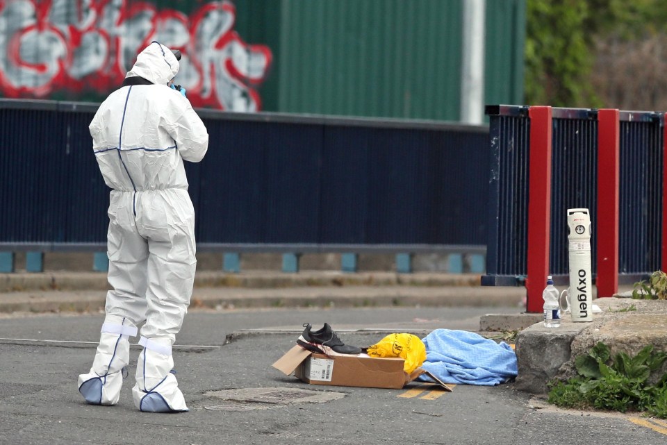 Police at Bray Boxing Club