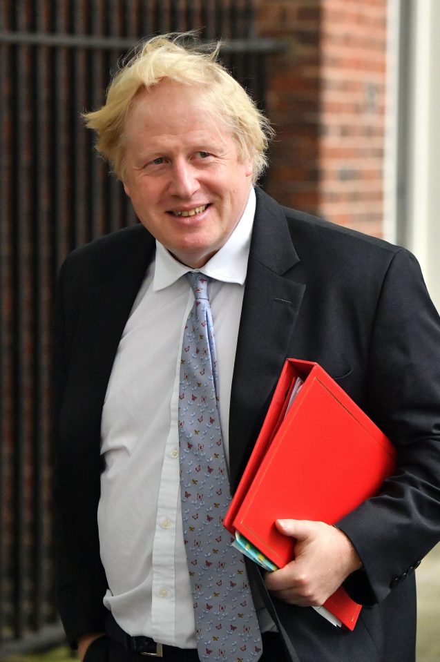  Boris Johnson also joined the bitter revolt yesterday