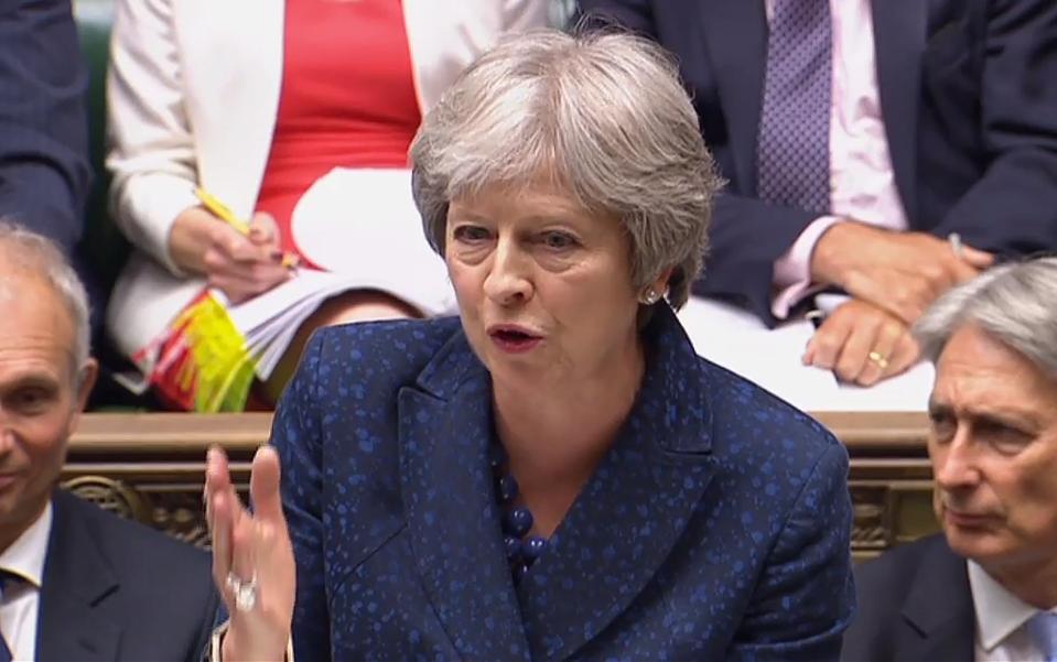  Many pro-Brexit MPs were unhappy with the PM's plan, and only agreed to it on the basis it was time-limited