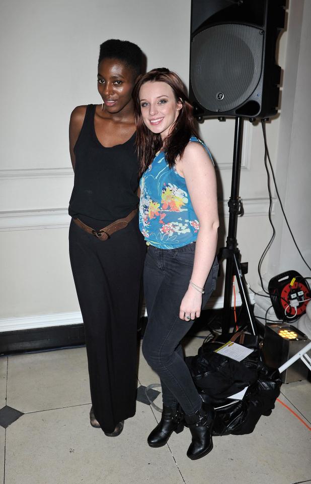  Yrsa Daley-Ward and Anna Nightingale pose for a glam snap at Somerset House