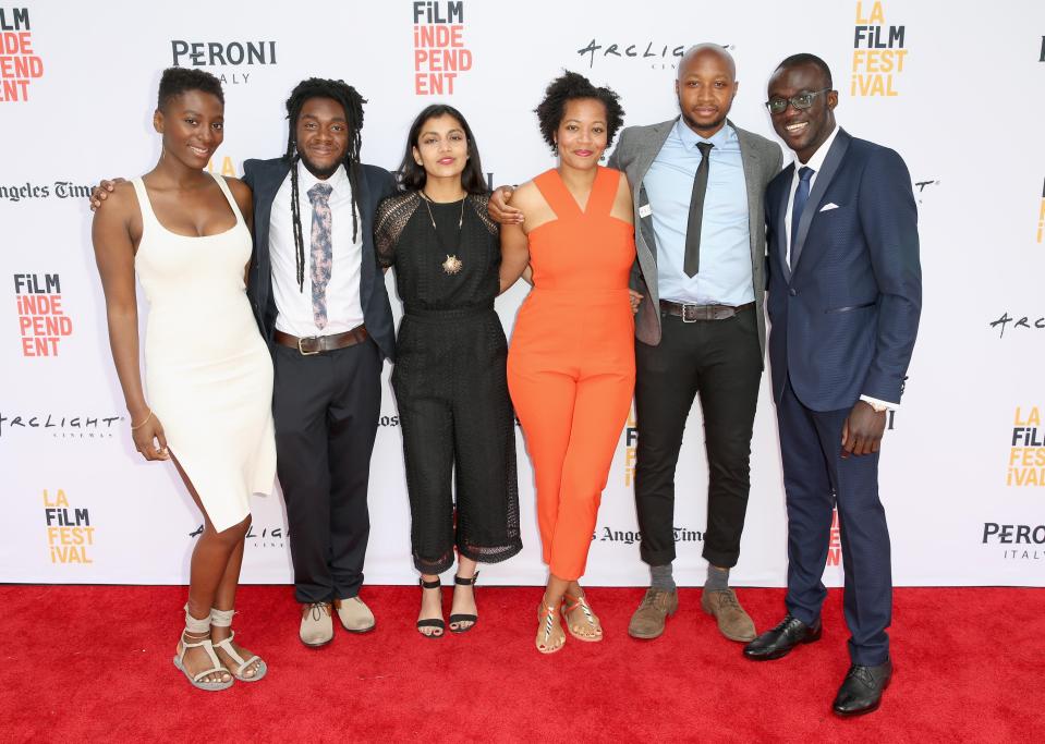  Yrsa Daley-Ward on the red carpet at film premiere