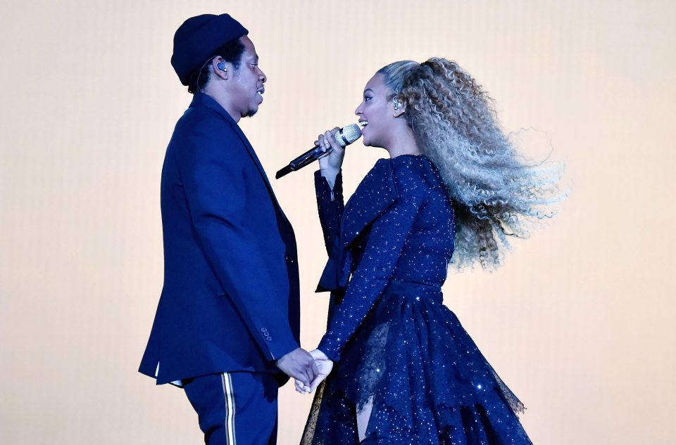  Jay Z and Beyonce looked head over heels for each other as they put the past behind them at the start of their world tour