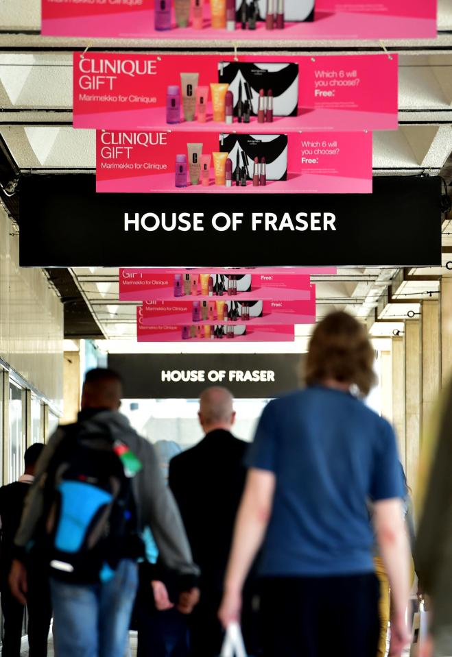  We're sad - but can't say shocked - House of Fraser is the latest victim of the high street curse