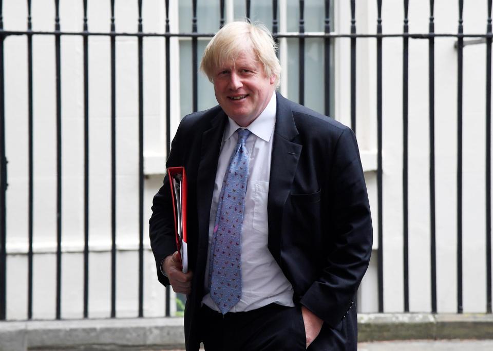  Boris Johnson has been criticised for his indiscreet remarks