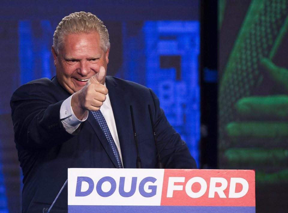  Businessman Doug Ford was compared to Donald Trump after vowing to fight for 'the little guy'