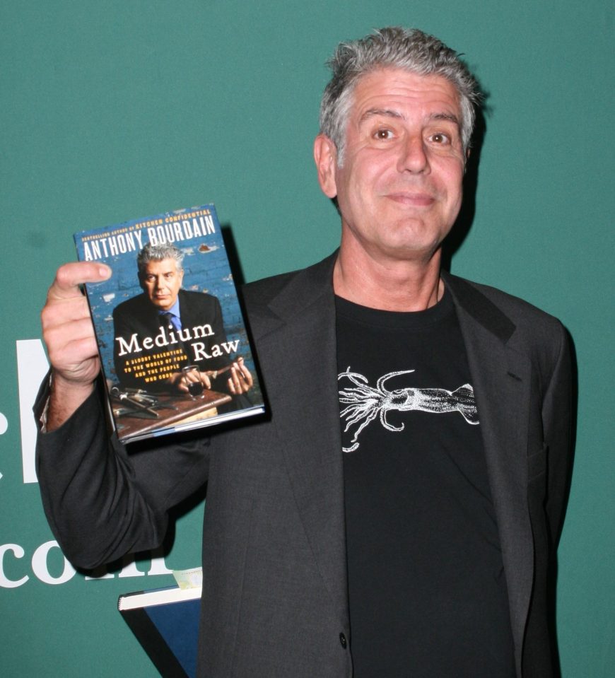  Bourdain went on to write many more best sellers