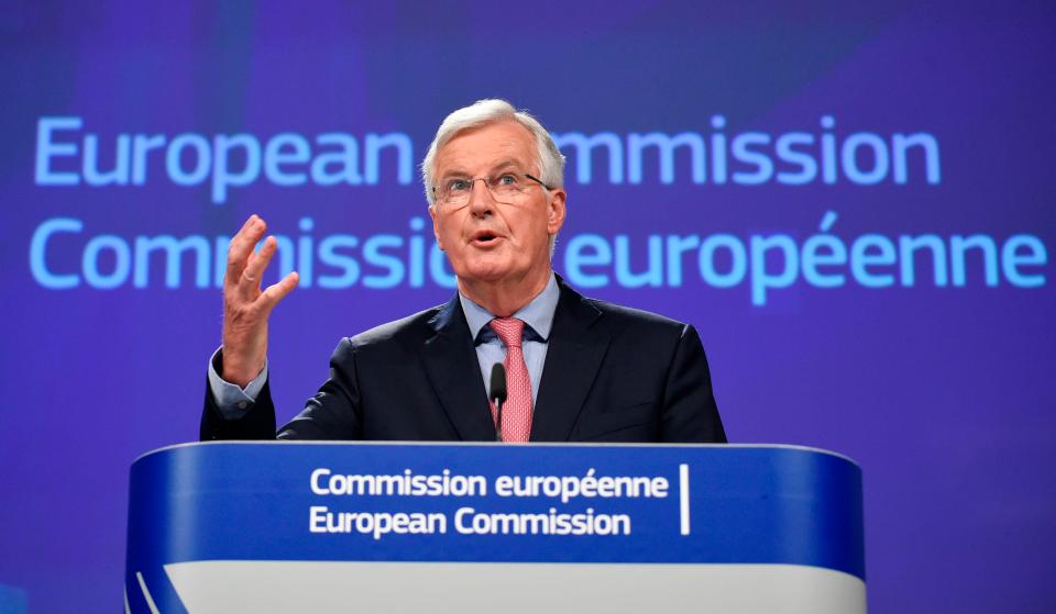  But Michel Barnier again insisted that Britain can't take part in key programmes like the European Arrest Warrant