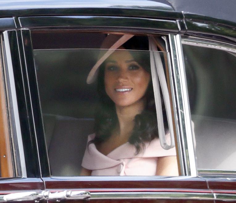  Meghan Markle arrived at the Trooping the Colour parade