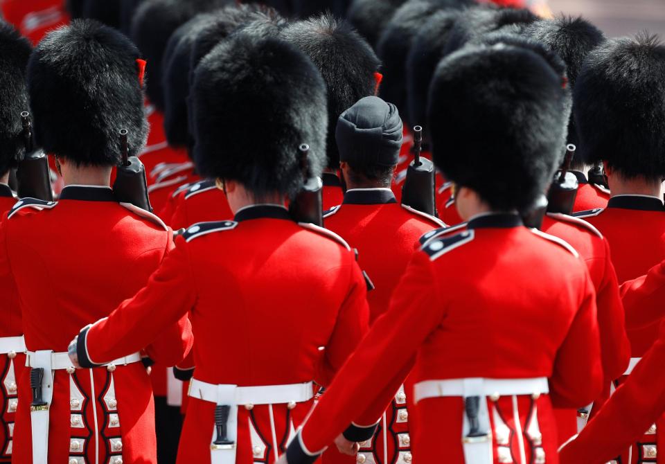  Trooping the Colour originated from traditional preparations for battle