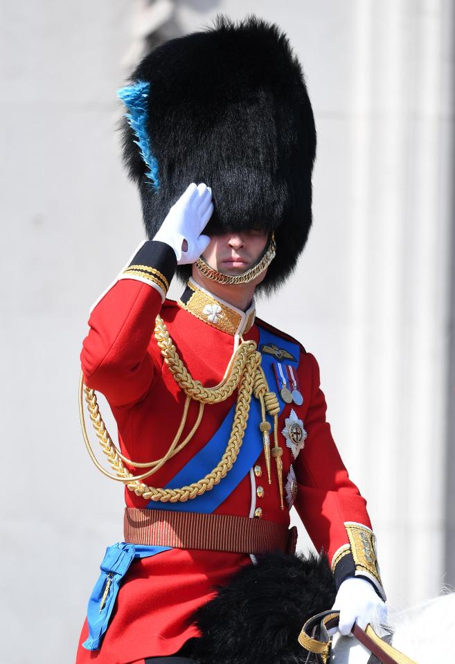  The Duke of Cambridge attends Trooping the Colour