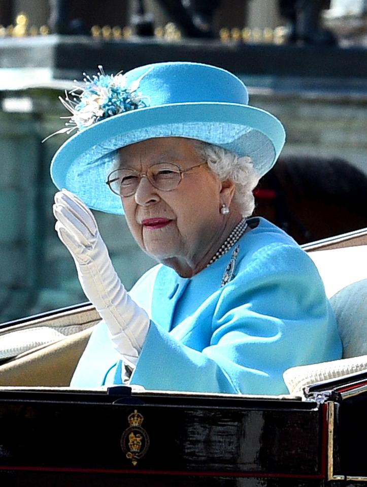  Queen Elizabeth II took centre stage as one should on their birthday celebrations