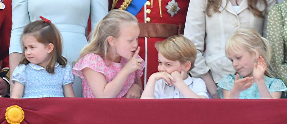  It was all about the youngest generation of the royal family at this year's Trooping the Colour