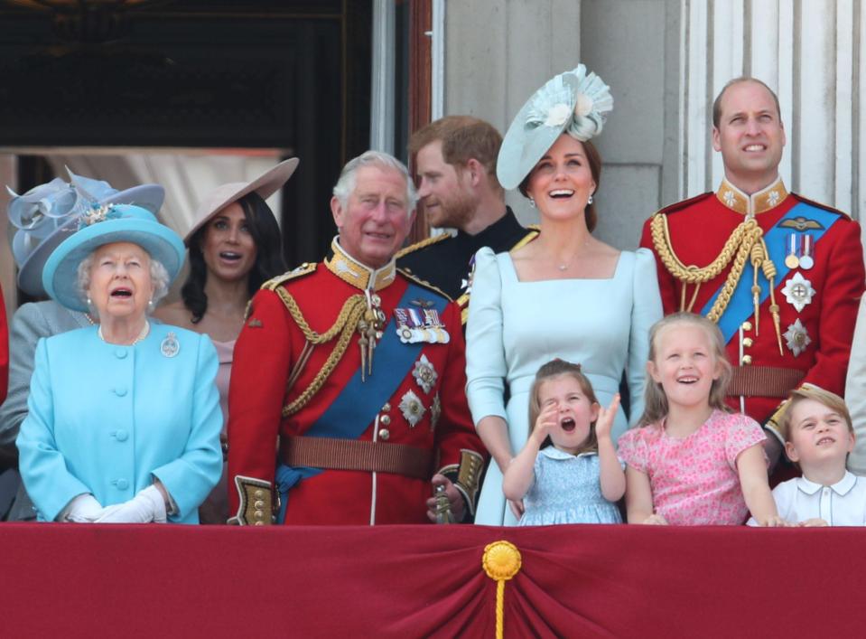  Princess Charlotte became very excited during the display