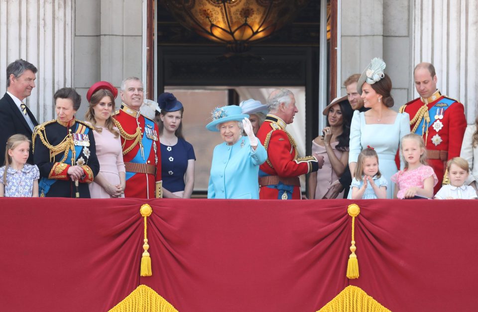  Queen Elizabeth II waves goodbye to crowds as her official birthday celebrations come to a close