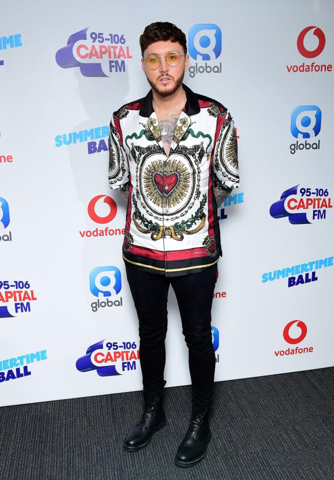  James Arthur returned to the Capital FM Summertime Ball