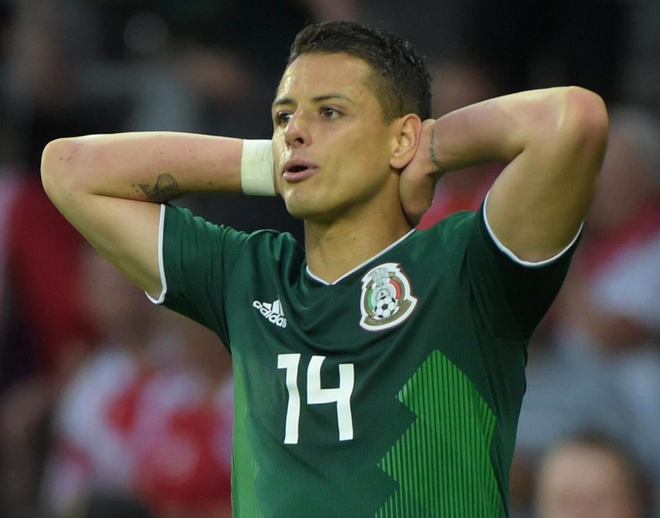  Javier Hernandez admits the Mexico players had a party to celebrate his birthday