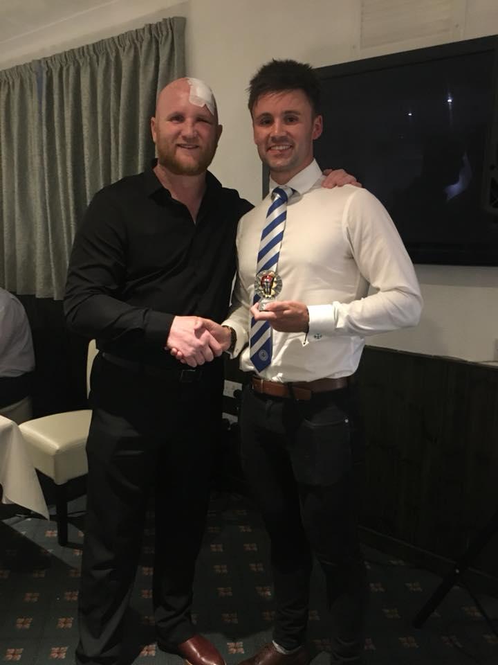  Hartson managed to attend an amateur football club's event in Kincardineshire, as he presented trophies with his head bandaged