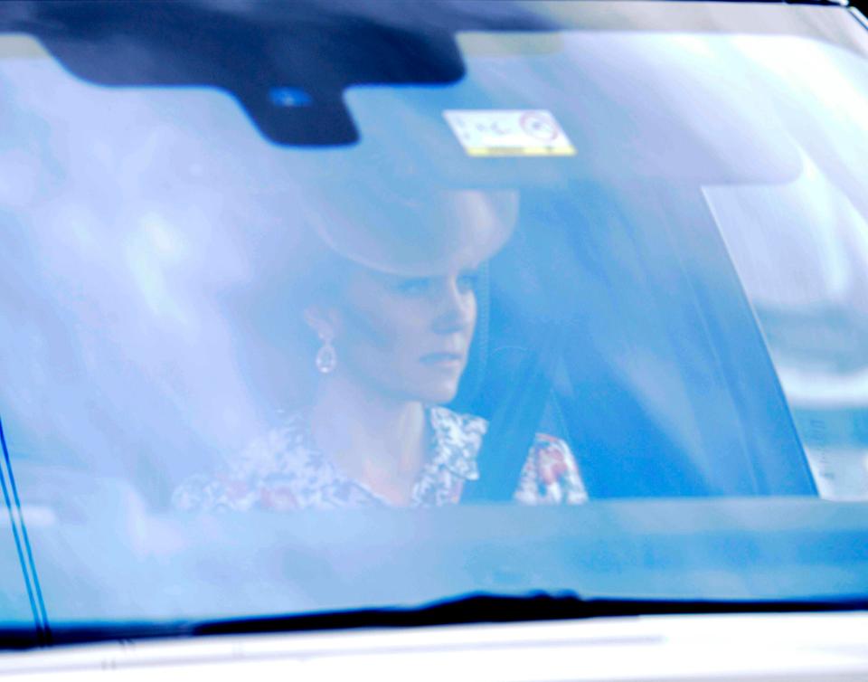  Kate wore another Zara dress on the way to Pippa's wedding