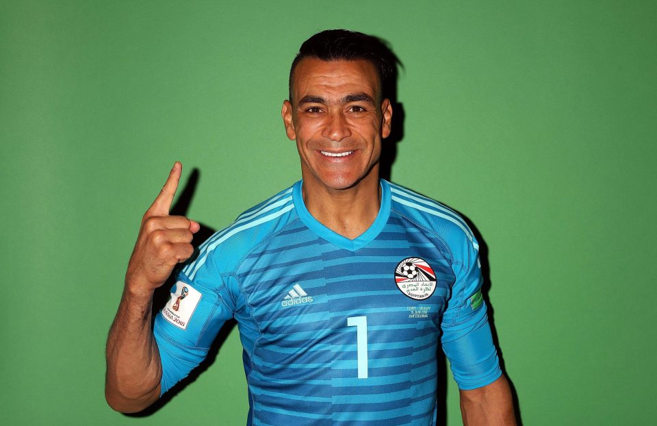  Essam El-Hadary is set to become the World Cup's oldest-ever player