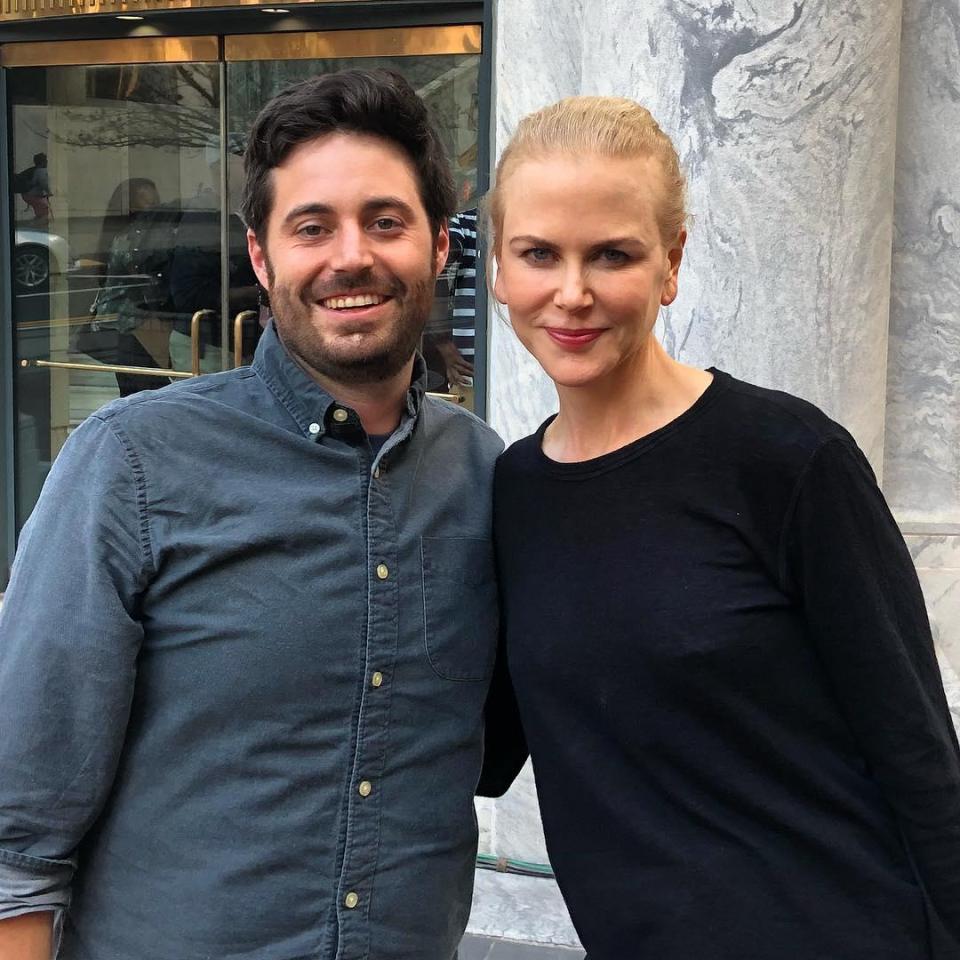  Garrard Conley, author of the book 'Boy Erased' with Nicole Kidman