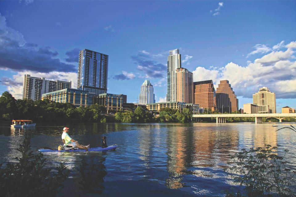  Taking a break from the zany city of Austin, Texas