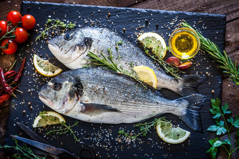  You restrict your intake of oily fish to two portions a week