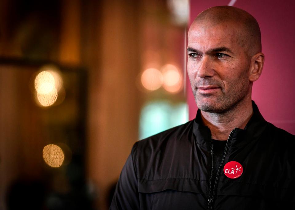  Zinedine Zidane won three Champions Leagues with Real Madrid before calling it a day