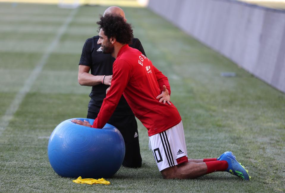  Mo Salah is recovering from a shoulder injury but should be fit