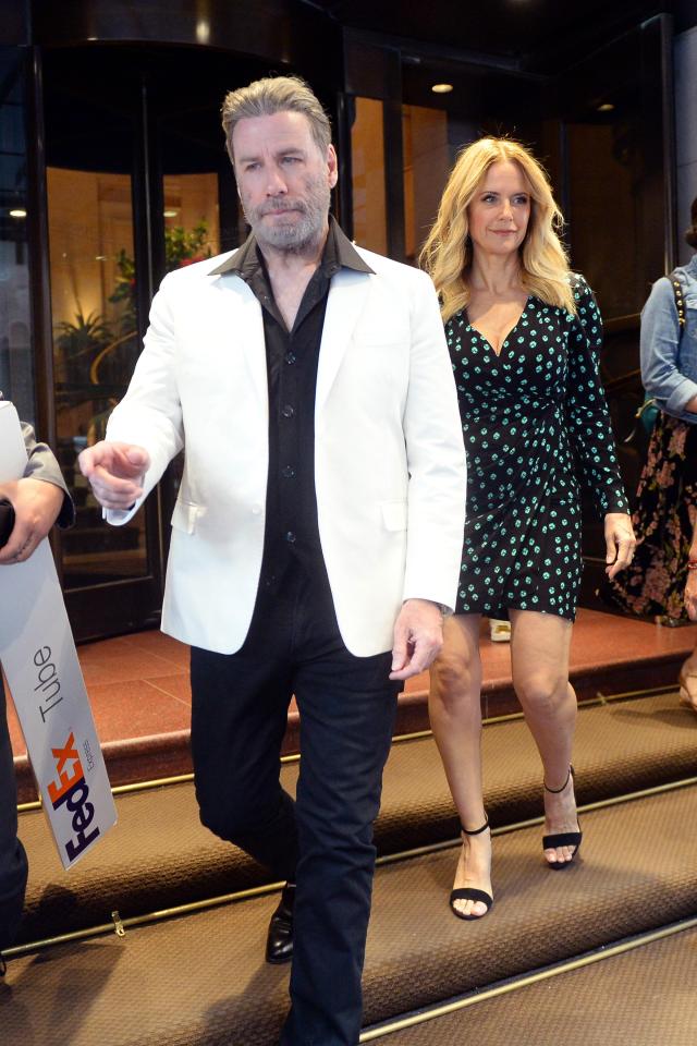  The A-lister was at the event with his wife Kelly