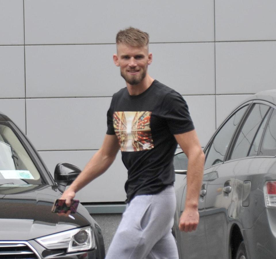  His co-accused pal Cian was also spotted at the Irish travel hub before jetting out to the Big Apple with Conor