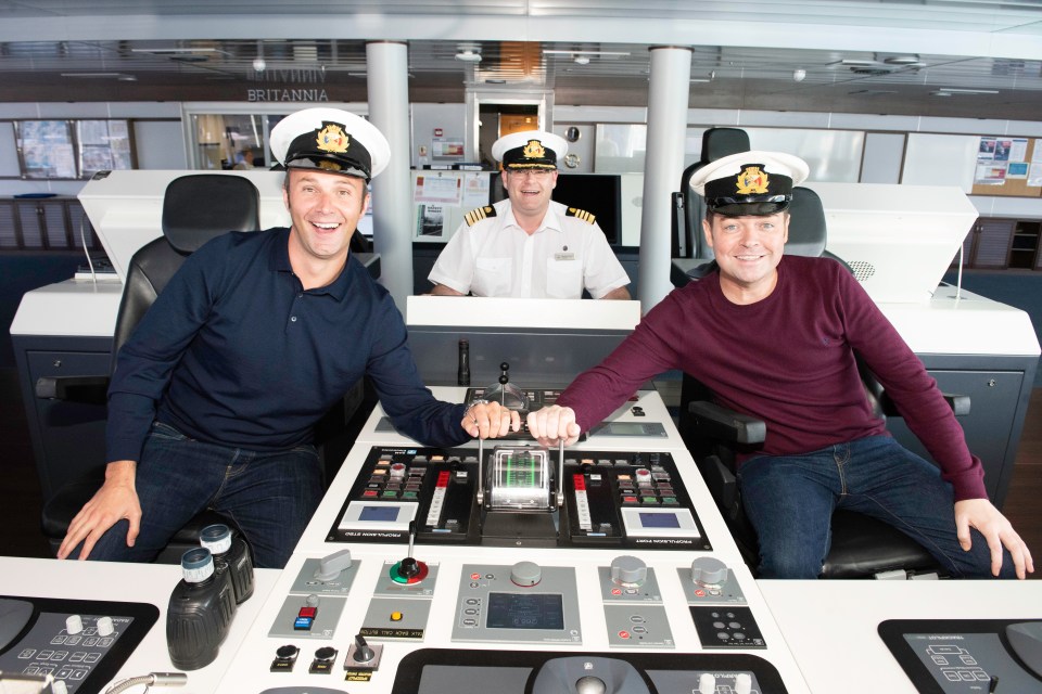 Jonathan's latest venture as a P&O Cruises stage show with Stephen Mulhern