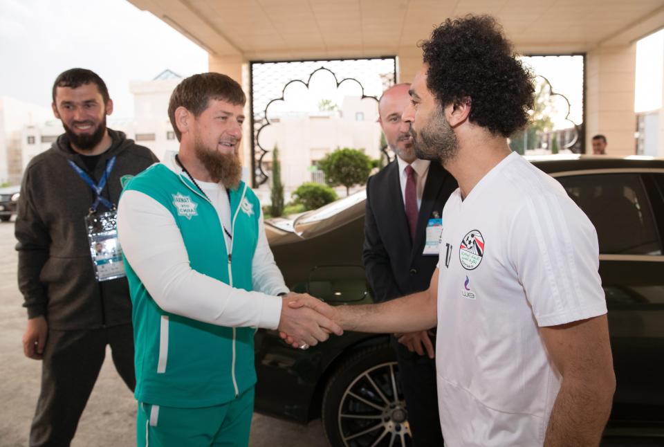  Chechnya warlord Ramzan Kadyrov insists Mo Salah was not used for political gain