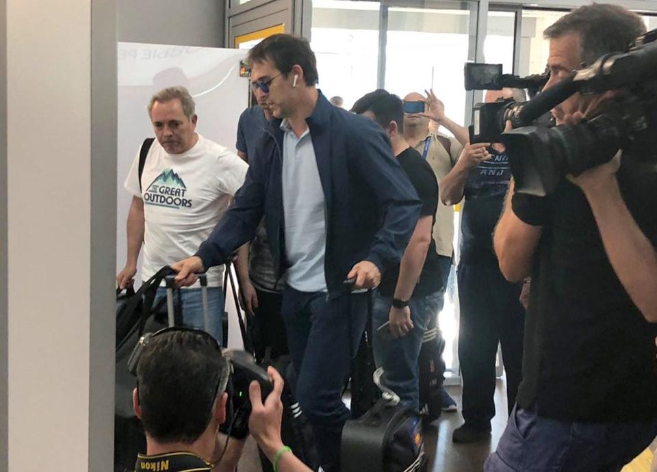  Meanwhile Julen Lopetegui is preparing to fly out of Russia and back to Spain after being sacked