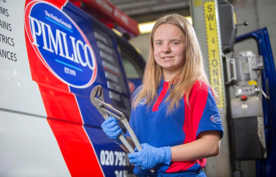  You could climb the career ladder like Tayler, who now has a great plumbing job