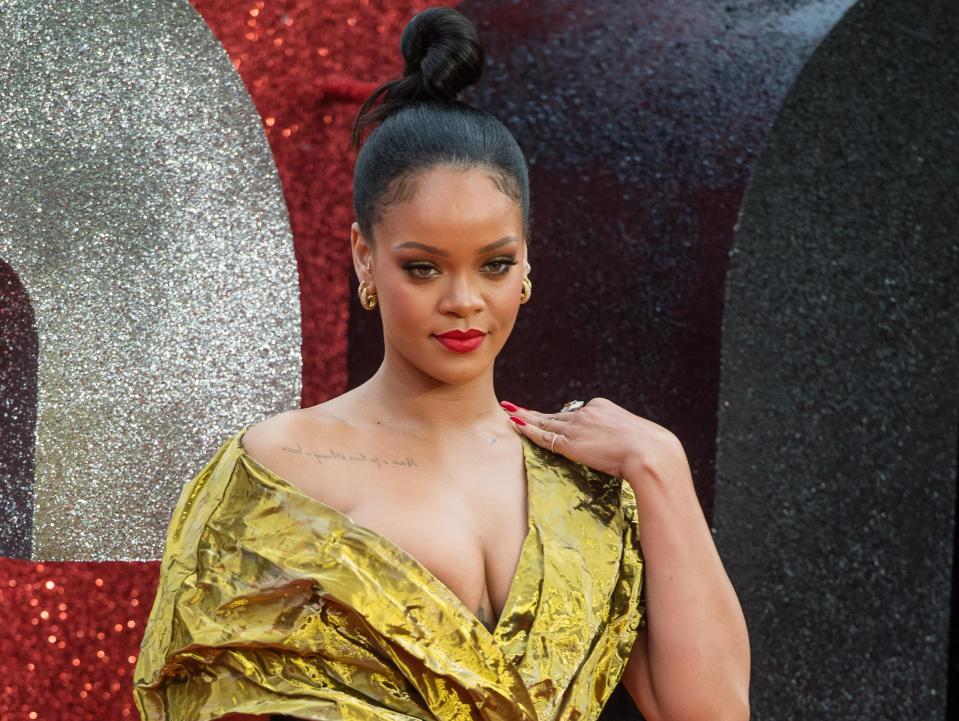  Rihanna attends the 'Ocean's 8' UK Premiere held at Cineworld Leicester Square