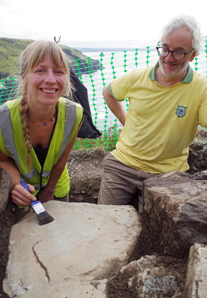  The stone was unearthed last summer during a major excavation of the ancient site