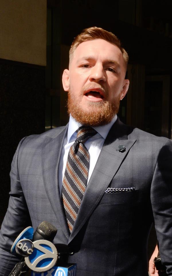 McGregor said he regretted attacking the bus and injuring two fighters in Brooklyn two months ago