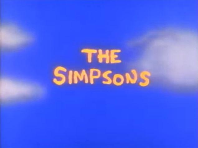  The name of the show emerges from behind a cloud