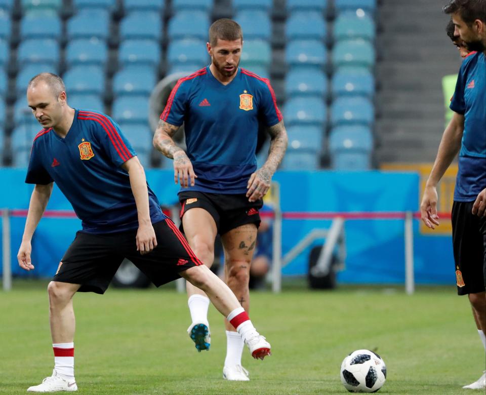  Sergio Ramos says the atmosphere feels like a funeral but stresses the Spain squad should remember the World Cup is a wonderful event