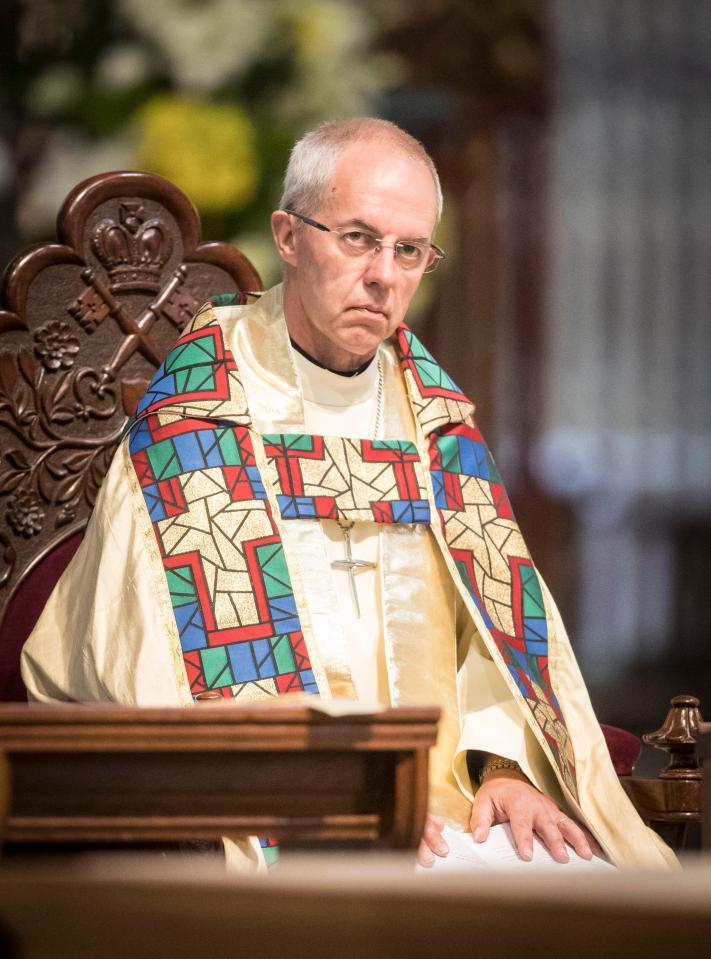  The Archbishop of Canterbury conducted the ceremony