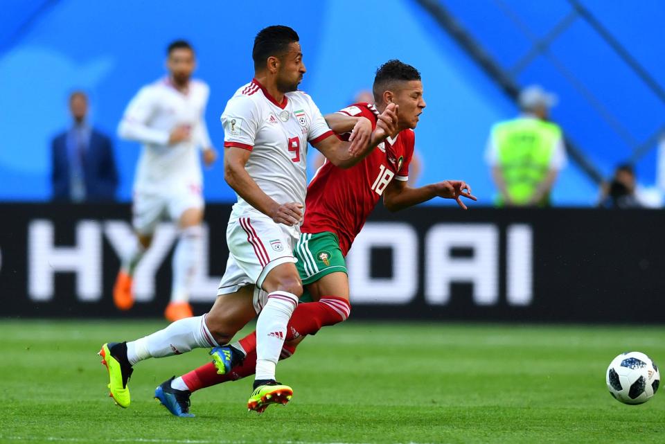 Iran were jumping for joy at the final whistle